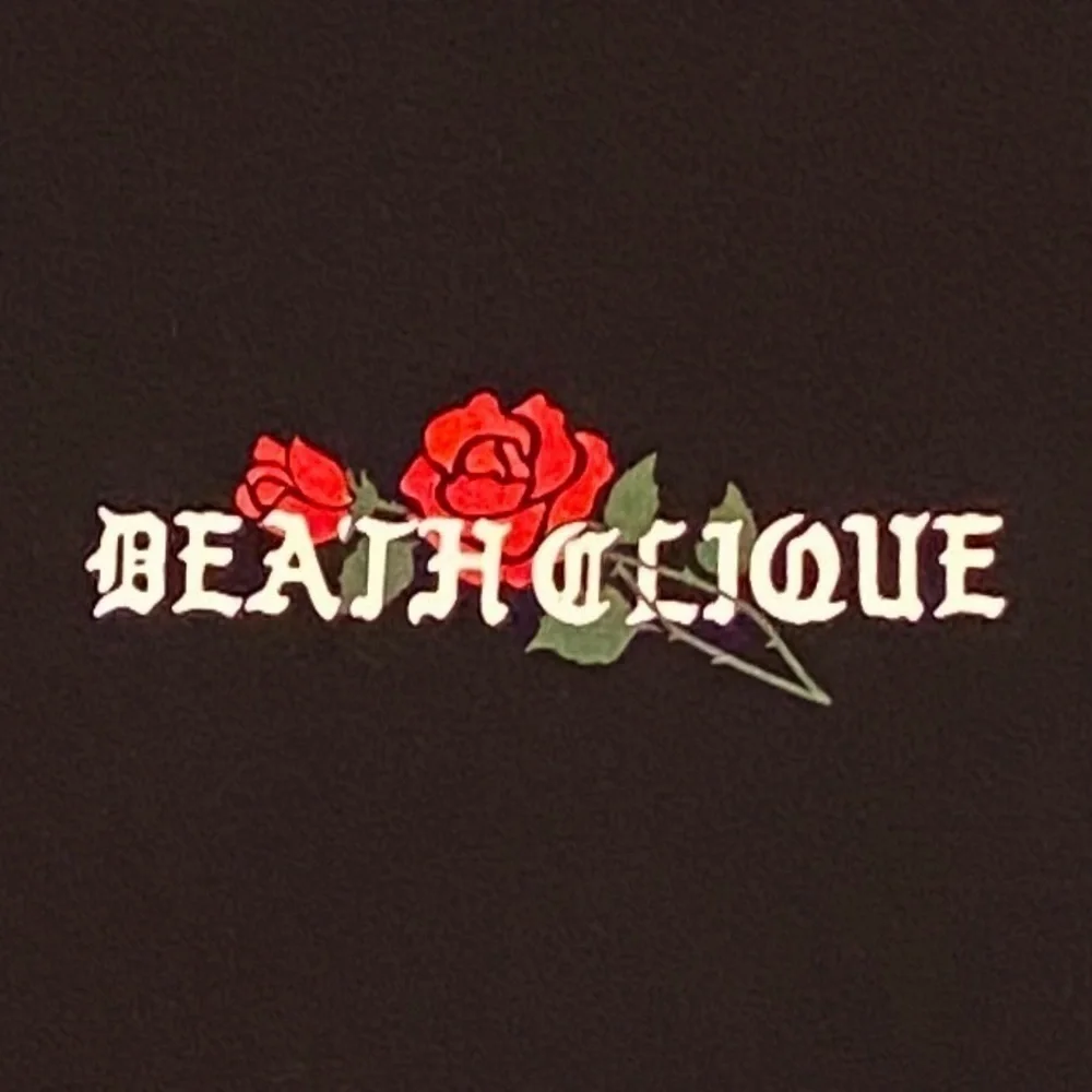 Death Clique 4XL Roses Tattoo T Shirt Australia Black Mens Graphic Tee Urban